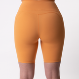 Mymotus Ladies Fitness Tight short Golden Nugget YW71