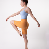 Mymotus Ladies Fitness Tight short Golden Nugget YW71